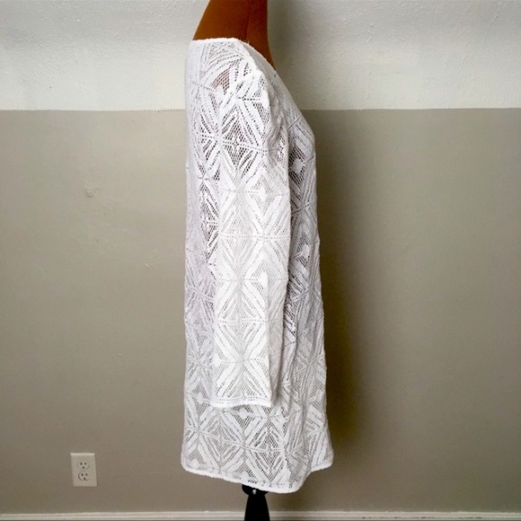 NWOT Milly Cabana White Swimsuit Cover Up - Picture 3 of 10